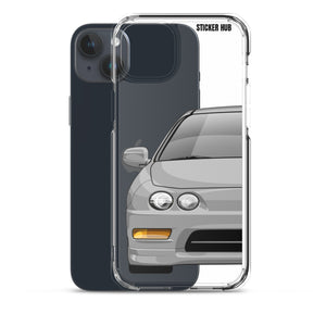 Silver Acura Integra - iPhone Case