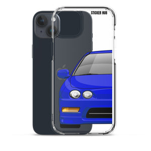 Blue Acura Integra - iPhone Case