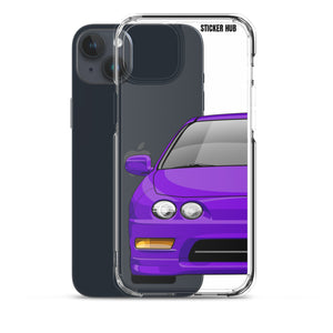 Purple Acura Integra - iPhone Case