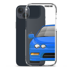 Light Blue Acura Integra - iPhone Case