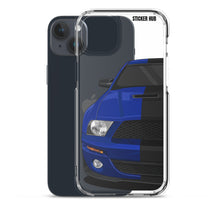 Load image into Gallery viewer, Blue 07-09 Mustang GT500 - iPhone Case