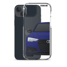 Load image into Gallery viewer, Navarra Blue Audi S4 &quot;Facelift&quot; - iPhone Case