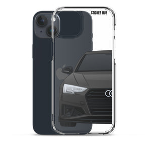 Black B9 Audi S4 "Facelift" - iPhone Case