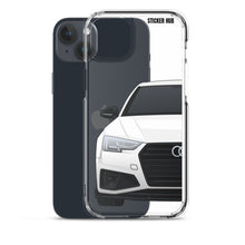 Load image into Gallery viewer, White B9 Audi S4 &quot;Facelift&quot; - iPhone Case