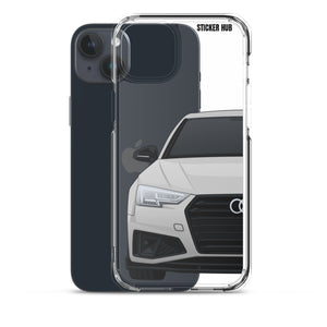 Silver B9 Audi S4 "Facelift" - iPhone Case