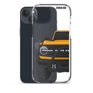 Cyber Orange Ford Bronco "First Edition" - iPhone Case