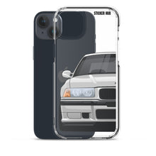 Load image into Gallery viewer, Silver BMW E36 - iPhone Case