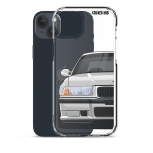 Silver BMW E36 - iPhone Case