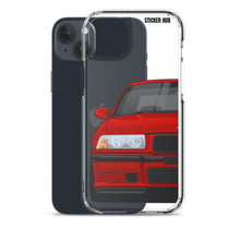 Load image into Gallery viewer, Red BMW E36 - iPhone Case