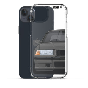 Gray BMW E36 - iPhone Case