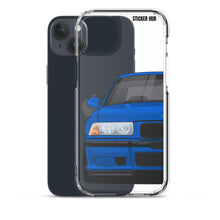 Load image into Gallery viewer, Blue BMW E36 - iPhone Case