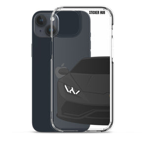 Black Lamborghini Huracan - iPhone Case