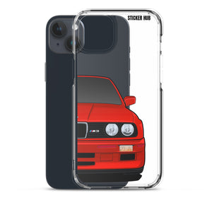 Red BMW E30 - iPhone Case