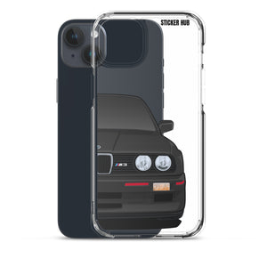 Black BMW E30 - iPhone Case