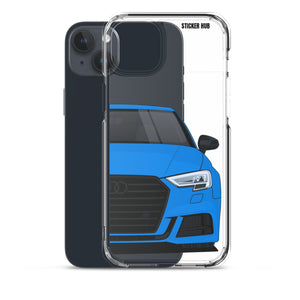 Turbo Blue B9 Audi S3 - iPhone Case