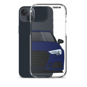 Navarra Blue B9 Audi S3 - iPhone Case