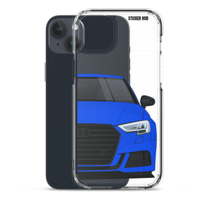 Ara Blue B9 Audi S3 - iPhone Case