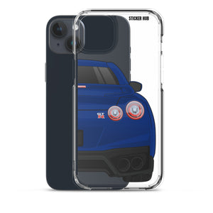 Deep Blue R35 Nissan GTR - iPhone Case