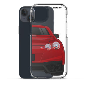 Regal Red R35 Nissan GTR - iPhone Case