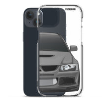 Load image into Gallery viewer, Gray Mitsubishi Evo - iPhone Case