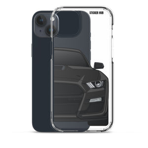 Black 20+ Mustang GT500 - iPhone Case