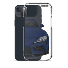 Load image into Gallery viewer, Downshift Blue MKV Toyota Supra - iPhone Case