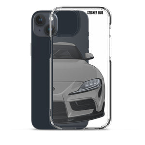 Turbulence Gray MKV Toyota Supra - iPhone Case