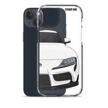 Load image into Gallery viewer, White MKV Toyota Supra - iPhone Case