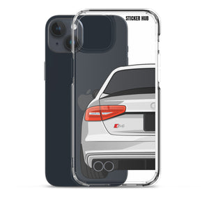 Silver B8.5 Audi S4 - iPhone Case