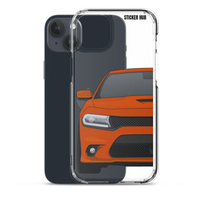 Orange 15-21 Charger - iPhone Case