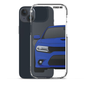 Blue 15-21 Charger - iPhone Case