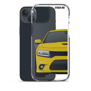 Yellow 15-21 Charger - iPhone Case