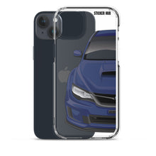 Load image into Gallery viewer, Plasma Blue 09-14 Subaru WRX STI - iPhone Case