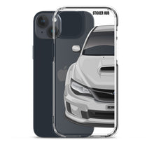 Load image into Gallery viewer, Silver 09-14 Subaru WRX STI - iPhone Case