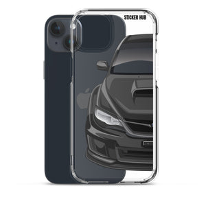 Black 09-14 Subaru WRX STI - iPhone Case