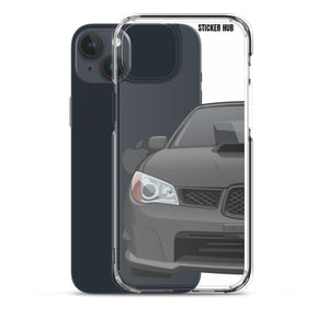 Urban Gray 06-07 Subaru WRX STI - iPhone Case