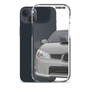 Crystal Grey 06-07 Subaru WRX STI - iPhone Case