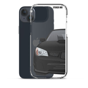 Black 06-07 Subaru WRX STI - iPhone Case