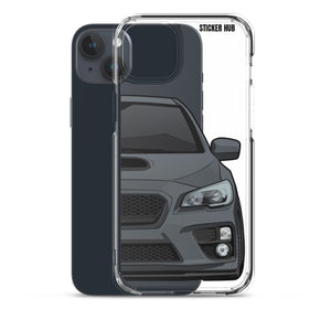 Gray 15-17 Subaru WRX STI - iPhone Case