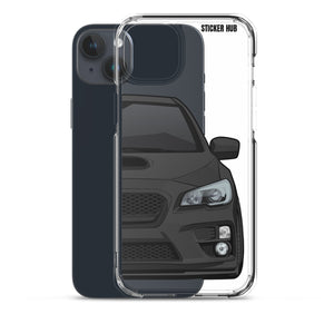 Black 15-17 Subaru WRX STI - iPhone Case