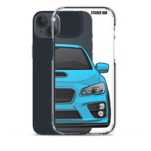 Load image into Gallery viewer, Hyper Blue 15-17 Subaru WRX STI - iPhone Case