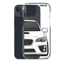 Load image into Gallery viewer, White 15-17 Subaru WRX STI - iPhone Case