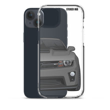 Load image into Gallery viewer, Ashen Grey 5th Gen Camaro ZL1 - iPhone Case