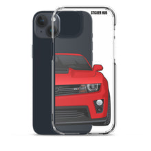 Load image into Gallery viewer, Victory Red 5th Gen Camaro ZL1 - iPhone Case