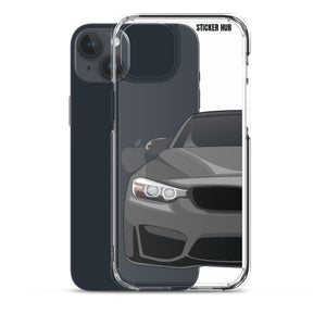 Gray BMW F80 - iPhone Case