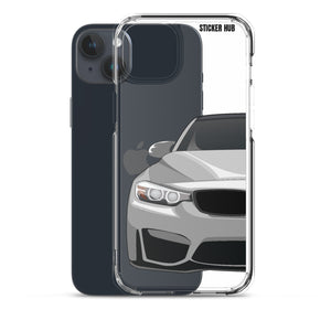 Silver BMW F80 - iPhone Case