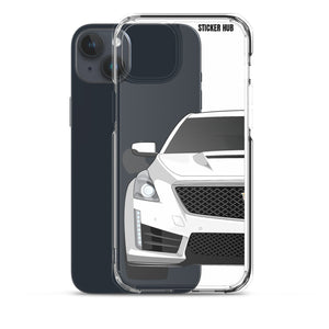 White Cadillac CTS-V - iPhone Case