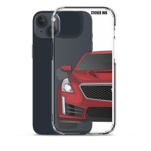 Red Cadillac CTS-V - iPhone Case