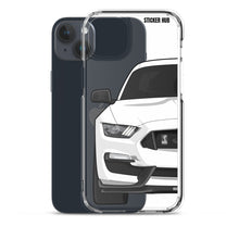 Load image into Gallery viewer, White Mustang GT350 - iPhone Case