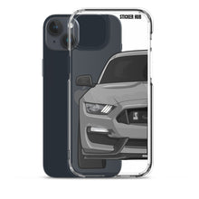 Load image into Gallery viewer, Gray Mustang GT350 - iPhone Case